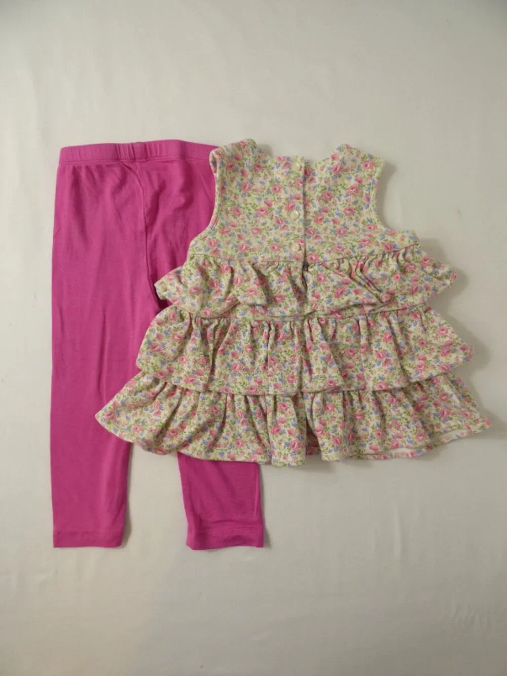 Ralph Lauren Baby Floral Tunic with Kyte Bamboo Leggings, Size 18-24 Mos